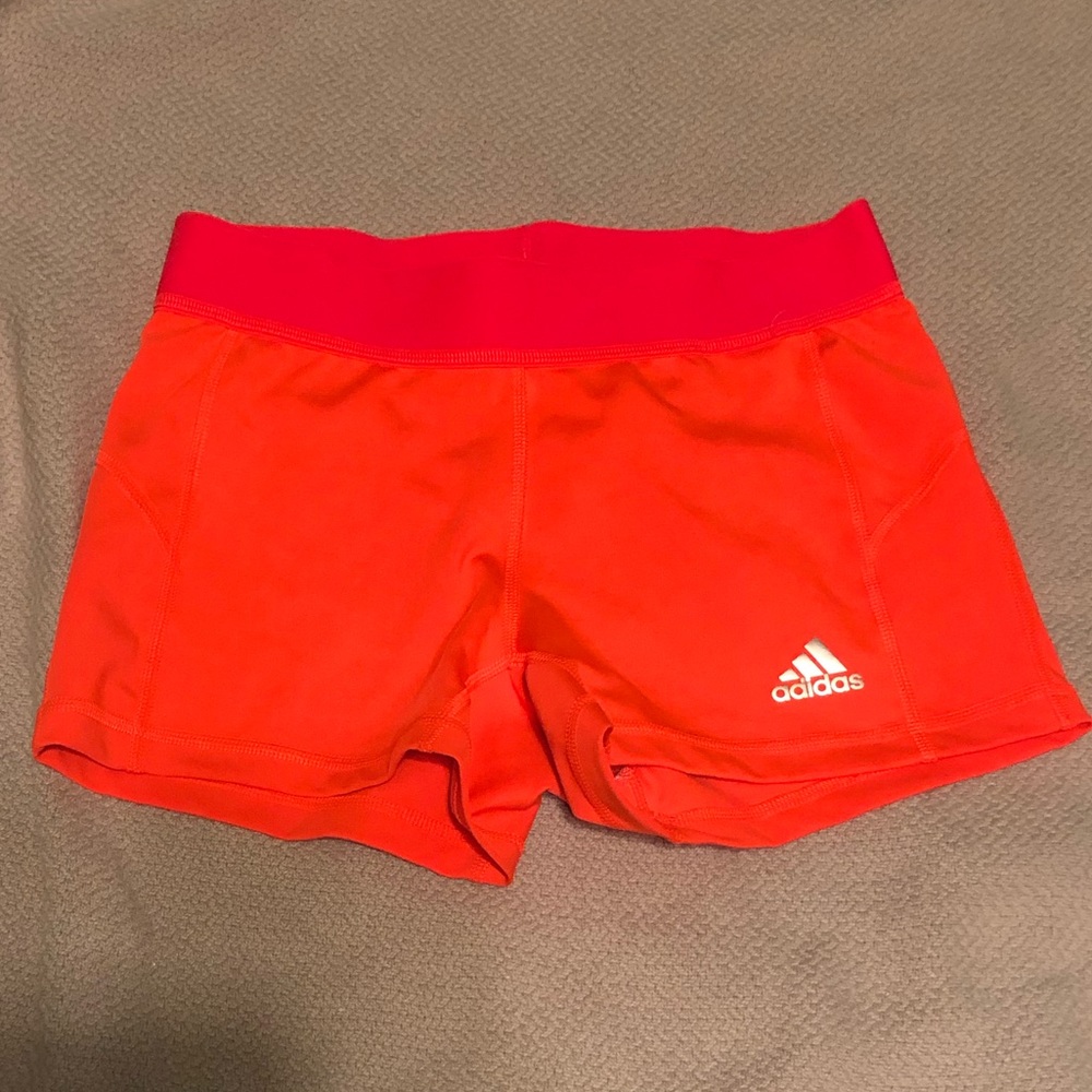 Small Bright Orange Adidas Spandex